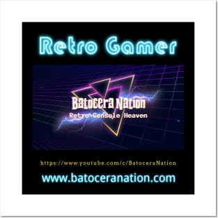 Batocera Nation Logo 3 Posters and Art